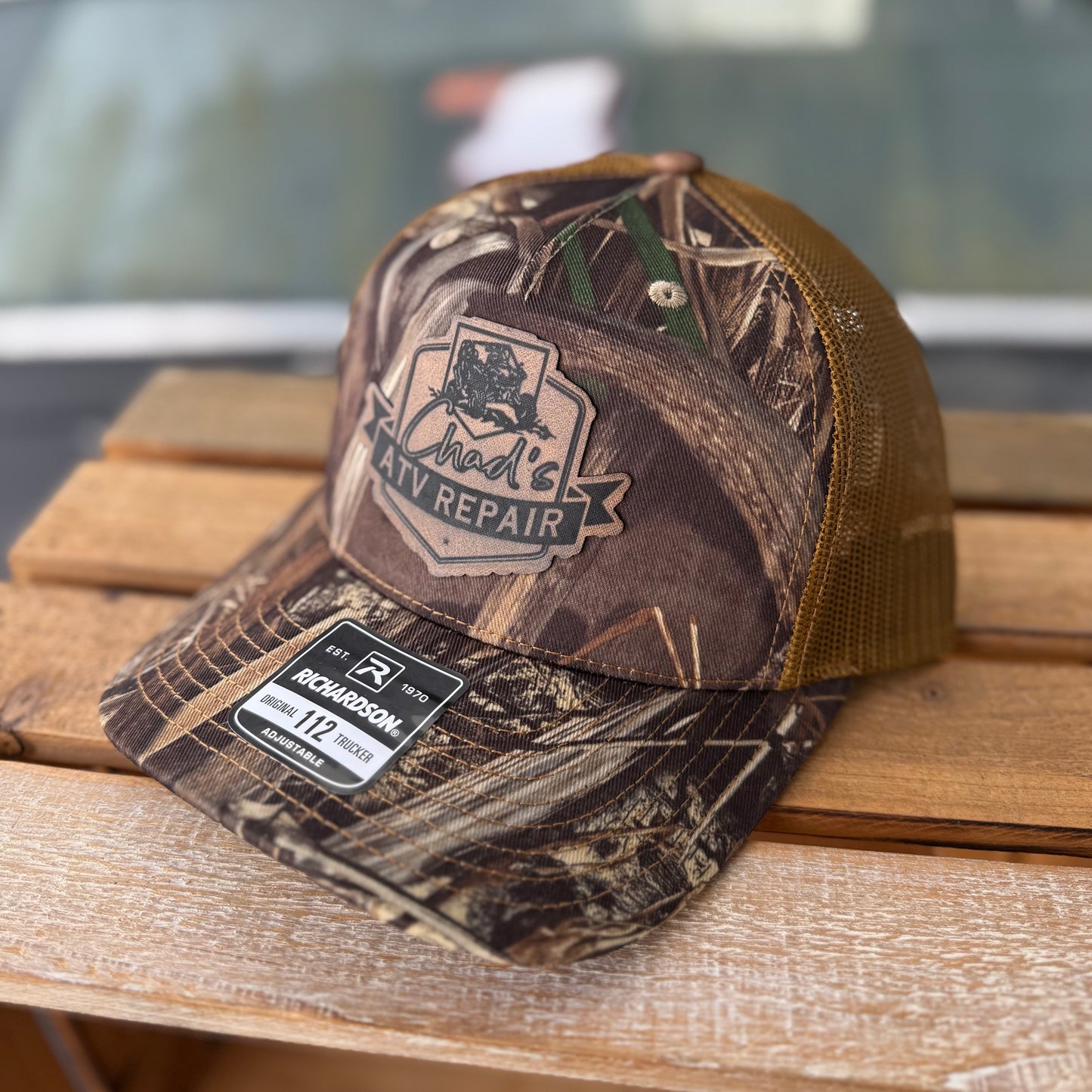 Realtree Max-7 Chad’s ATV Repair 5 Panel Hat