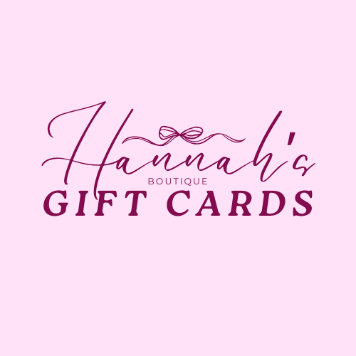 Hannah's Gift Card