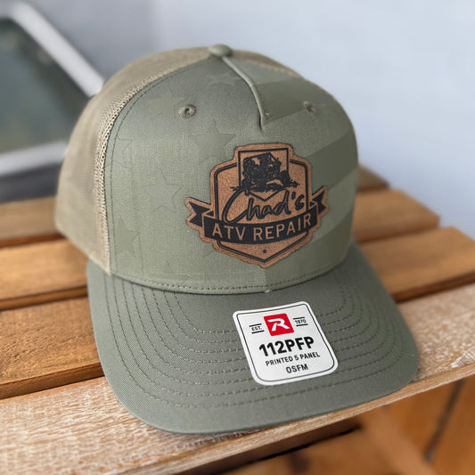 Loden Stars & Stripes Chad’s ATV Repair 5 Panel Hat