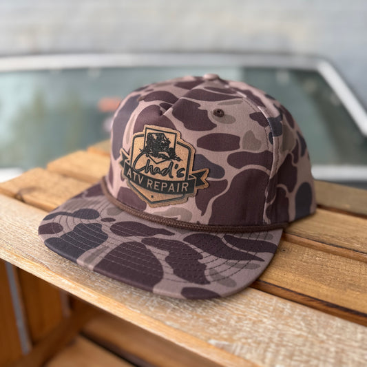 Bark Duck Camo Chad’s ATV Repair Umpqua Hat
