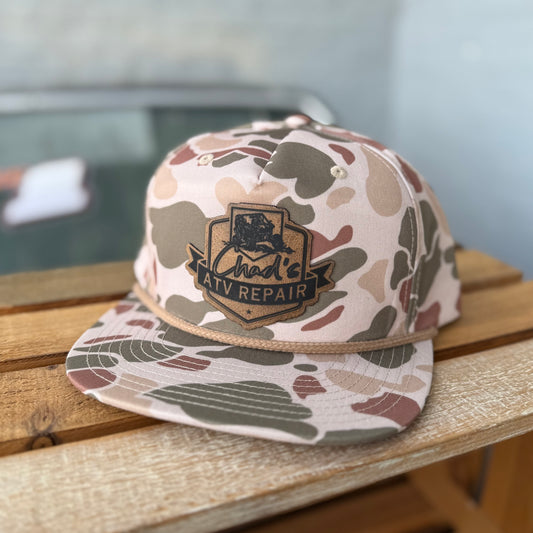 Harvest Duck Camo Chad’s ATV Repair Umpqua Hat