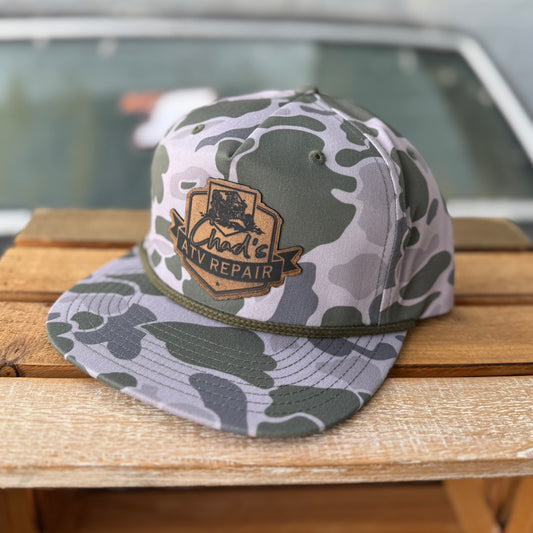 Marsh Duck Camo Chad’s ATV Repair Umpqua Hat