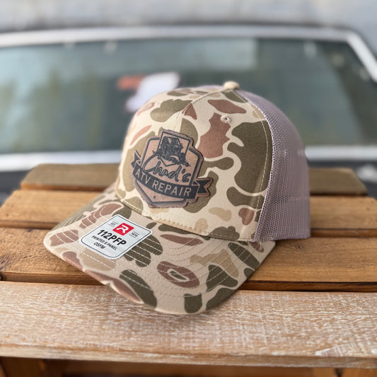 Harvest Duck Camo Chad’s ATV Repair 5 Panel Hat