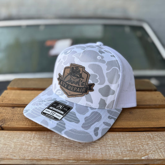 Blizzard Duck Camo Chad’s ATV Repair 5 Panel Hat