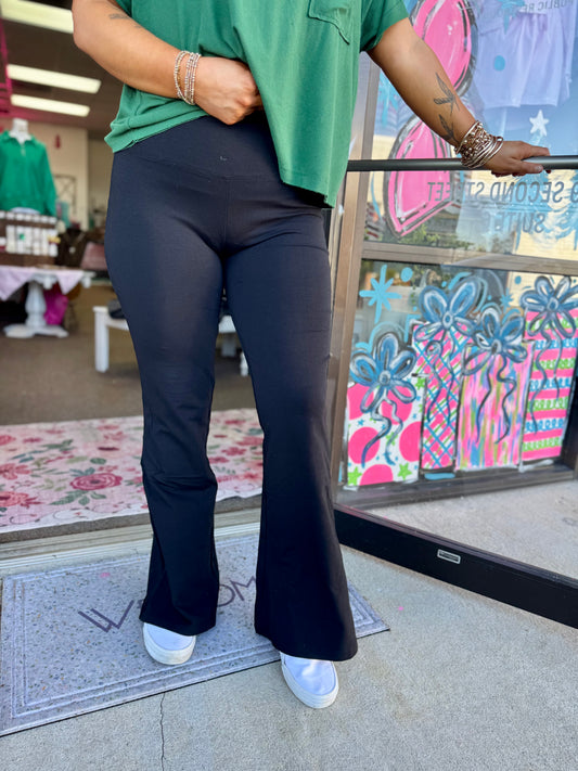 High Waist Flare Yoga Pants